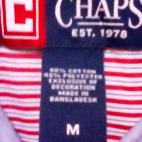 Chaps Long Sleeve button down size Medium - Picture 4 of 5